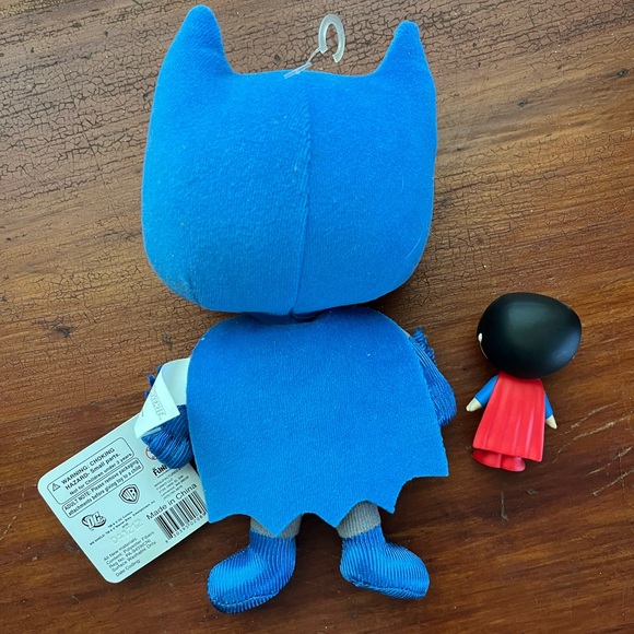 NWT FUNKO POP Batman Plush & Superman Mystery Mini Lot - Picture 6 of 6